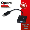 QPORT DISPLAY to VGA ÇEVİRİCİ (Q-DP-VGA)