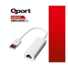 QPORT Q-URJ45 USB TO RJ45 ETHERNET