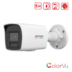 Hikvision Ds-2Cd1027G2H-Liuf 2Mp 4Mm Akıllı &Ccedil;Ift Iş Mic. Acusense Colorvu Bullet