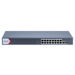 Hikvision Ds-3E1518P-Ei 16Ge Poe (230W) 1Ge + 1Sfp Switch