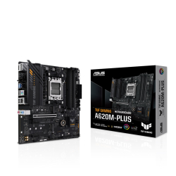 Asus Tuf Gaming A620M-Plus Amd A620 Am5 Ddr5 6400 2Xdp 2Xm2 Usb3.2 Aura Rgb Matx