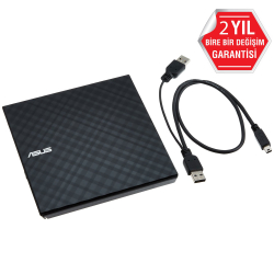 Asus Sdrw-08D2S-U Lite Siyah 8X Harici Dvd Yazıcı 