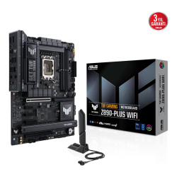 Asus Tuf Gaming Z890-Plus Wifi Lga1851 Ddr5 9066 4Xm2 Wifi7+Bt Aura Rgb 2.5Glan 