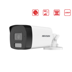 Hikvision Ds-2Ce17D0T-Exlf 2Mp 3.6Mm Akıllı &Ccedil;Ift Işık 40M Bullet Hdcvi Kamera