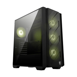 Msi Mag Forge 330R Airflow Temperli̇ Cam 4X120Mm Argb Fan Atx Gami̇ng Kasa