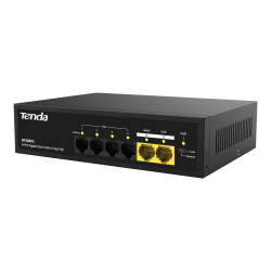 Tenda Sg106Pc 4Ge Poe+ Port (55W), 2Ge Uplink Desktop Switch
