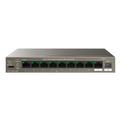 Tenda Teg1110Pf-8-102W 8Ge Poe Port (102W), 1Xcombo Uplink Desktop Switch