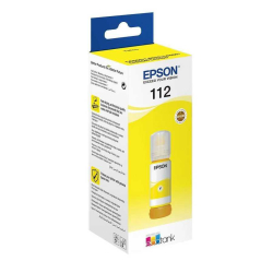 Epson T06C44 (112) Ecotank Yellow Sarı Şişe M&Uuml;Rekkep 70 Ml