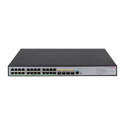 H3C S5130S-28P-Hpwr-Ei-Ac 24Ge Poe+ Port (370W), 4X Combo L2 Y&Ouml;Netilebilir