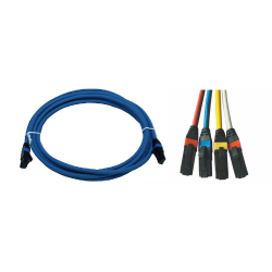Erat Utp Cat6  5M 4X2X24# Ls0H Patch Cord Mavi