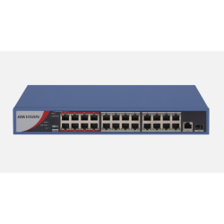 Hikvision Ds-3E0326P-E/M 24Fe Poe (230W) 1Ge + 1Sfp Switch