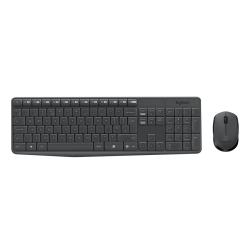 Logitech Mk235 Kablosuz Klavye Mouse Mm Set Siyah (920-007925)
