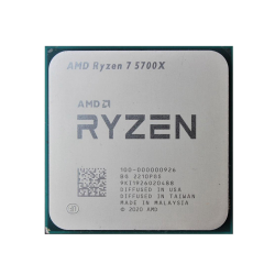 Amd Ryzen 7 5700X 3.4Ghz 36Mb Am4 Tray 65W (Grafik Kart Yok, Fan Yok)