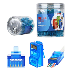 Trklink Ez Rj45 Konnekt&Ouml;R (Mavi̇) 100 'L&Uuml; Paket Yeni̇ Nesi̇l