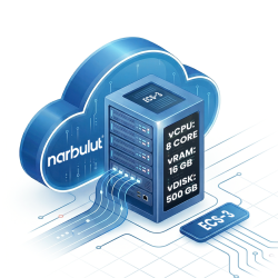 Narbulut Bulut Sunucu Hizmeti - Ecs3 8Core 16Gb Ram 500Gb Ssd 1 Aylık