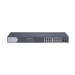Hikvision Ds-3E1518P-Si 16Ge Poe (225W) 2Ge/Sfp L2 Managed Switch