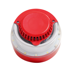 Tekni̇m Tfs-2282 Akilli Adresli̇ Dahi̇li̇ İzolat&Ouml;Rl&Uuml; Flaş&Ouml;Rl&Uuml; Yangin Alarm Si̇ren