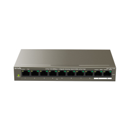 Tenda Tef1110P-8-102W 8Fe Poe Port (102W), 2Ge Uplink Desktop Switch