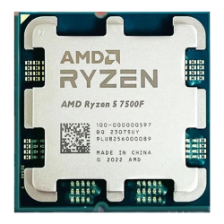 Amd Ryzen 5 7500F 3.7Ghz 32Mb Am5 Tray 65W (Grafik Kart Yok, Fan Yok)