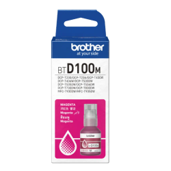 Brother Btd100M Magenta Kırmızı Şişe M&Uuml;Rekkep 5.000 Sayfa (D100M)