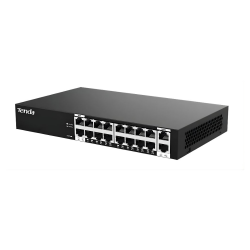 Tenda S218Gpc-Bh 16Fe Poe+ Port (167W), 2X Ge Uplink Switch
