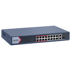 Hikvision Ds-3E1318P-Ei/M 16Fe Poe (150W) 1Ge + 1Ge/Sfp Switch