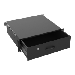 Ager 3U 19''  Klavye Ve Genel Kullanım &Ccedil;Ekmecesi D=400Mm