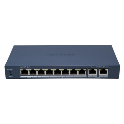  Hikvision Ds-3E1310Hp-Ei(B) 8Fe Poe (110W) 2Ge Uplink Switch