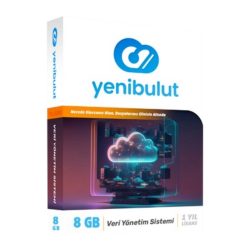 Yenibulut Veri Y&Ouml;Netim Yazılımı 8 Gb 1 Yıl Lisans 1 Kullanıcı