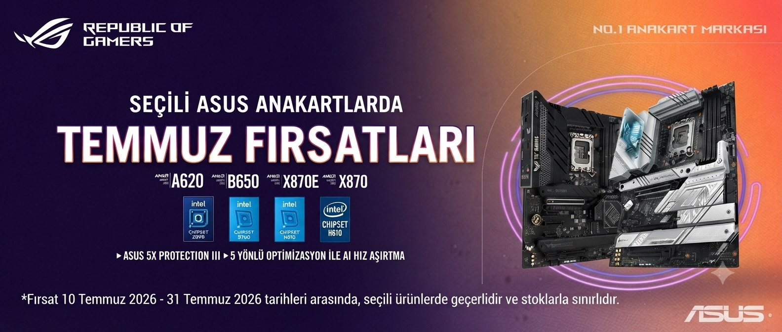 ASUS TEMMUZ FIRSATLARI